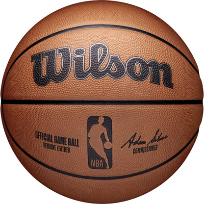 Wilson Official NBA Game Ball, genuine leather basketball