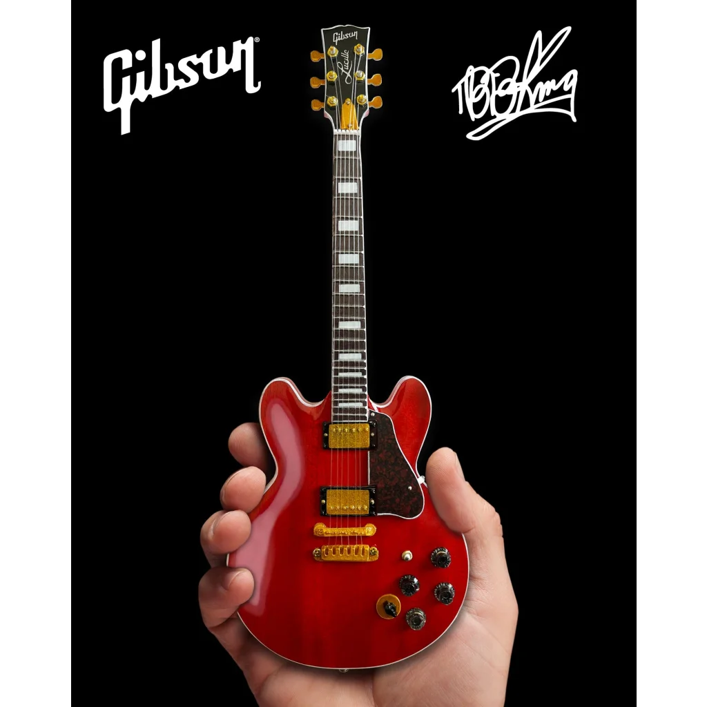 Officially licensed BB King Lucille guitar model by Axe Heaven®