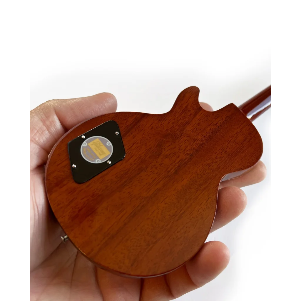 Officially licensed Billy F Gibbons gold top mini guitar by Axe Heaven®