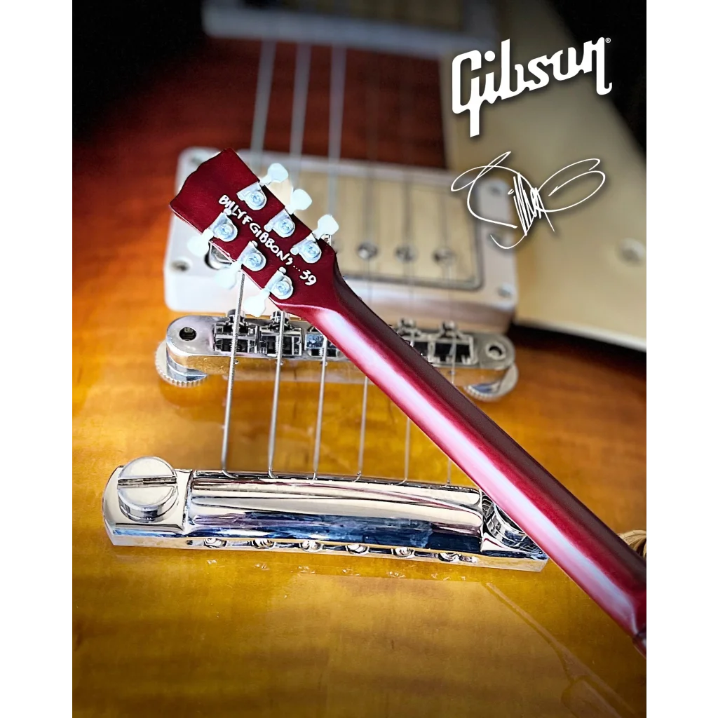 Red Axe Heaven Billy F Gibbons officially licensed mini guitar