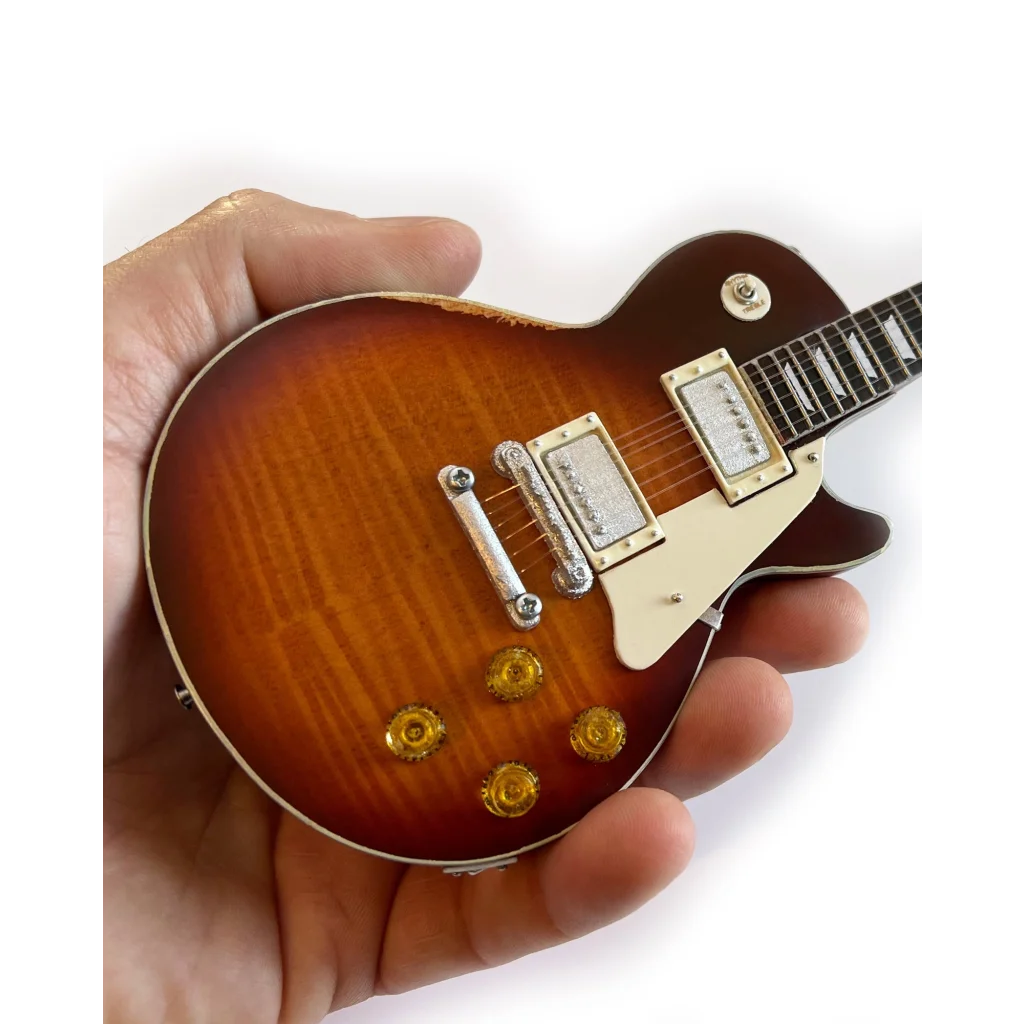 Mini sunburst Gibson Les Paul by Axe Heaven® Billy F Gibbons licensed guitar