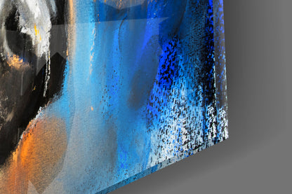 Pastel Horse Pair Embrace Glass Wall Art