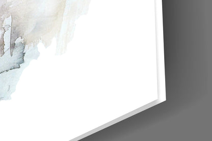 Soft Watercolor Galata Tower Glass Wall Art