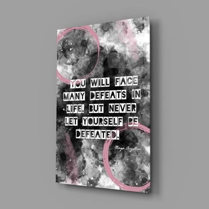 Words of Wisdom Glass Wall Art