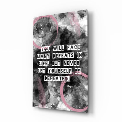 Words of Wisdom Glass Wall Art