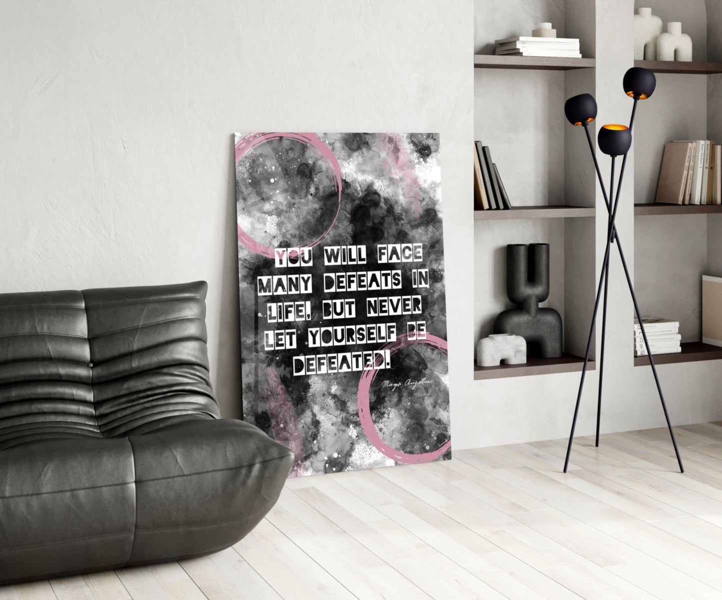 Words of Wisdom Glass Wall Art