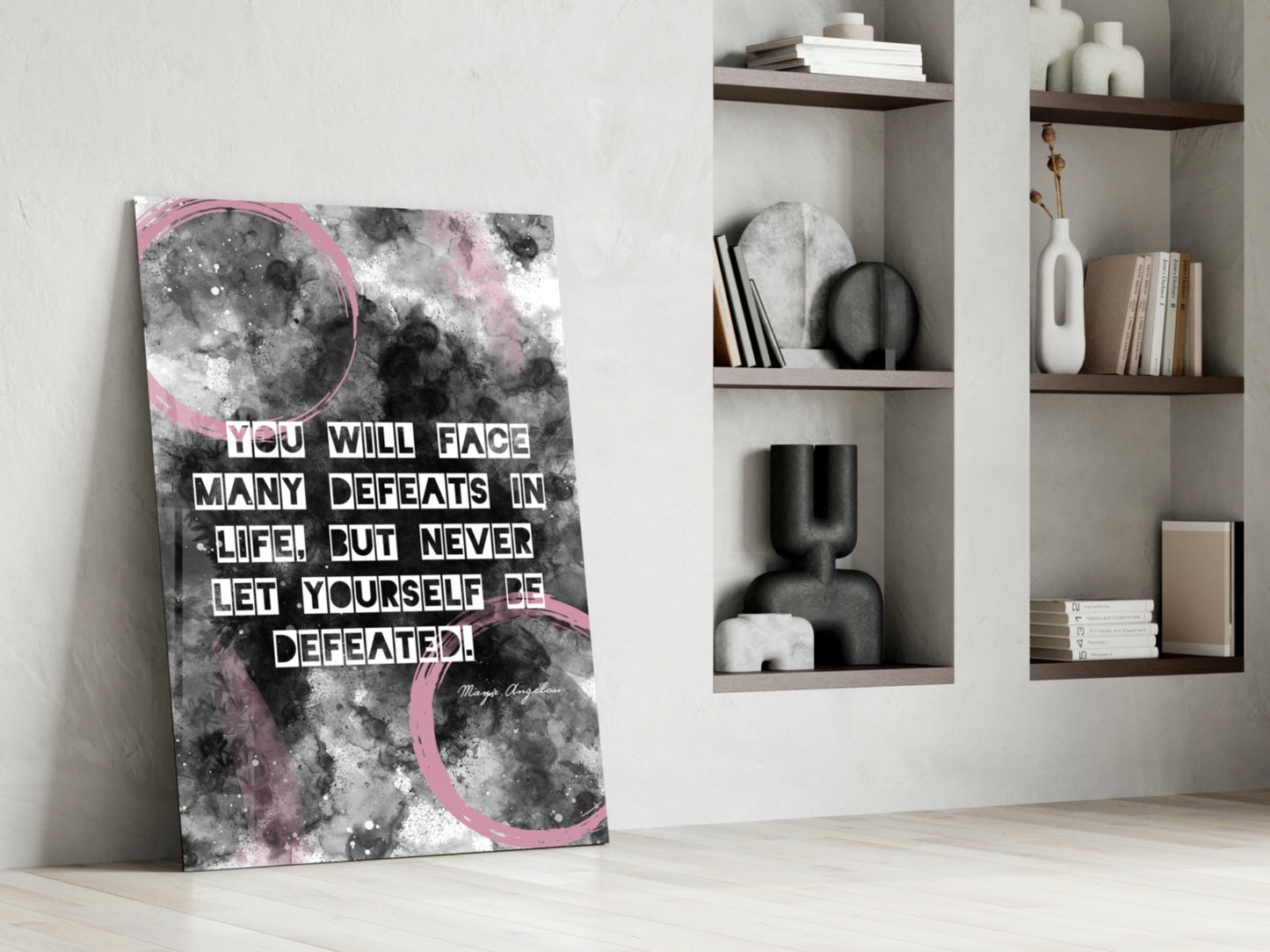 Words of Wisdom Glass Wall Art