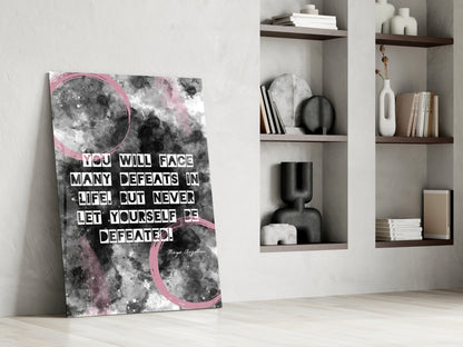 Words of Wisdom Glass Wall Art