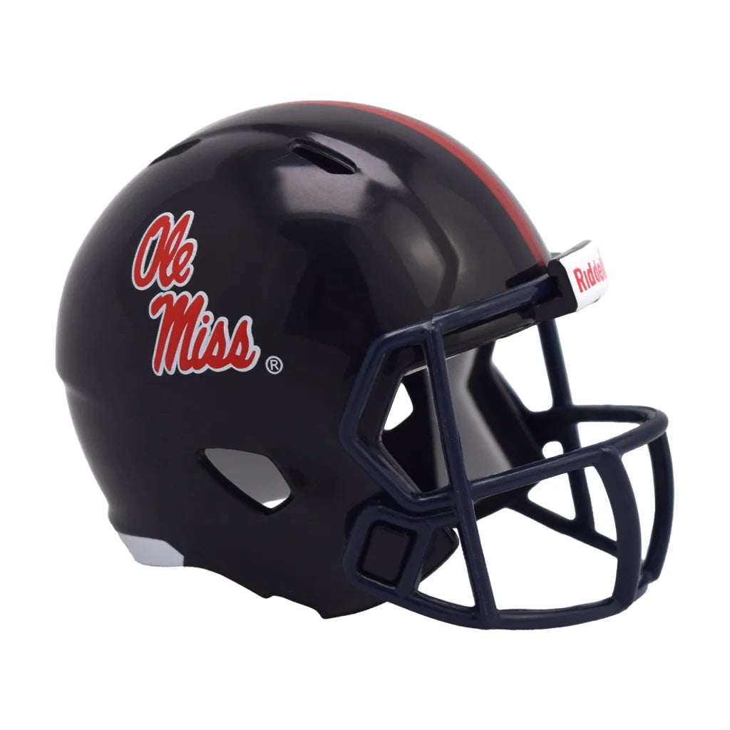 Ole Miss Rebels Riddell Speed Pocket Pro Mini Football Helmet | Creative Sports | vintageantiquesgifts.com