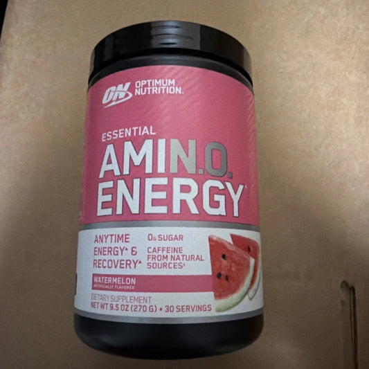Optimum Nutrition Amino Energy Watermelon 30 Servings container