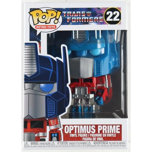 Optimus Prime Funko Pop vinyl figure from Retro Toys Transformers collection