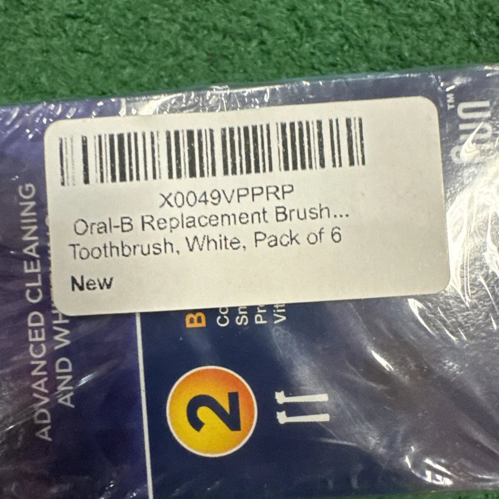 Oral-B 3D White electric toothbrush heads pack of 6 sealed