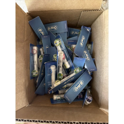Oral-B 52 pieces model number 470413200 replacement heads in blue pack