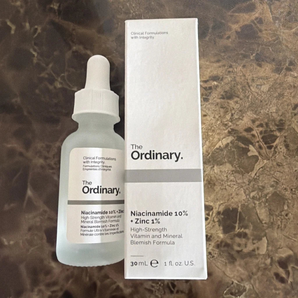 The Ordinary Niacinamide 10% + Zinc 1% oil control serum 30mL bottle