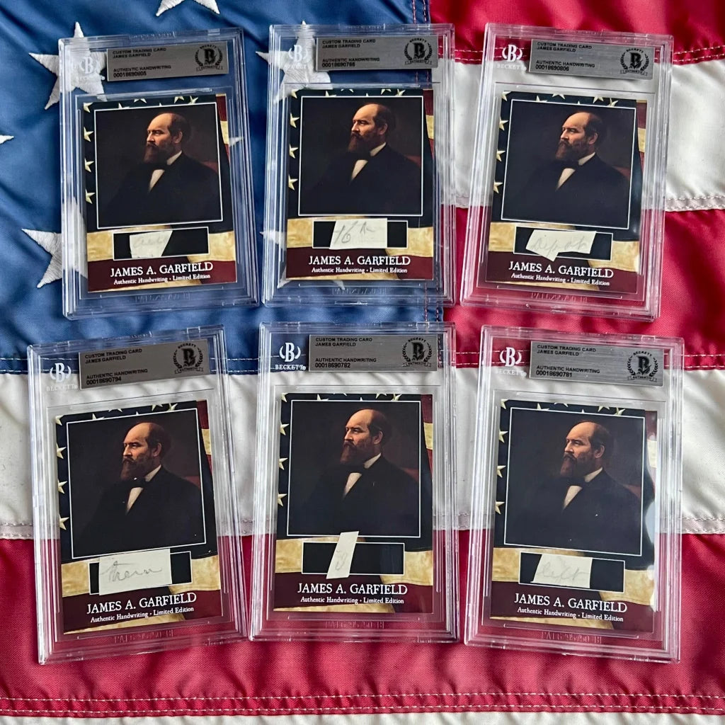 James A. as authentic piece of Garfields handwriting history