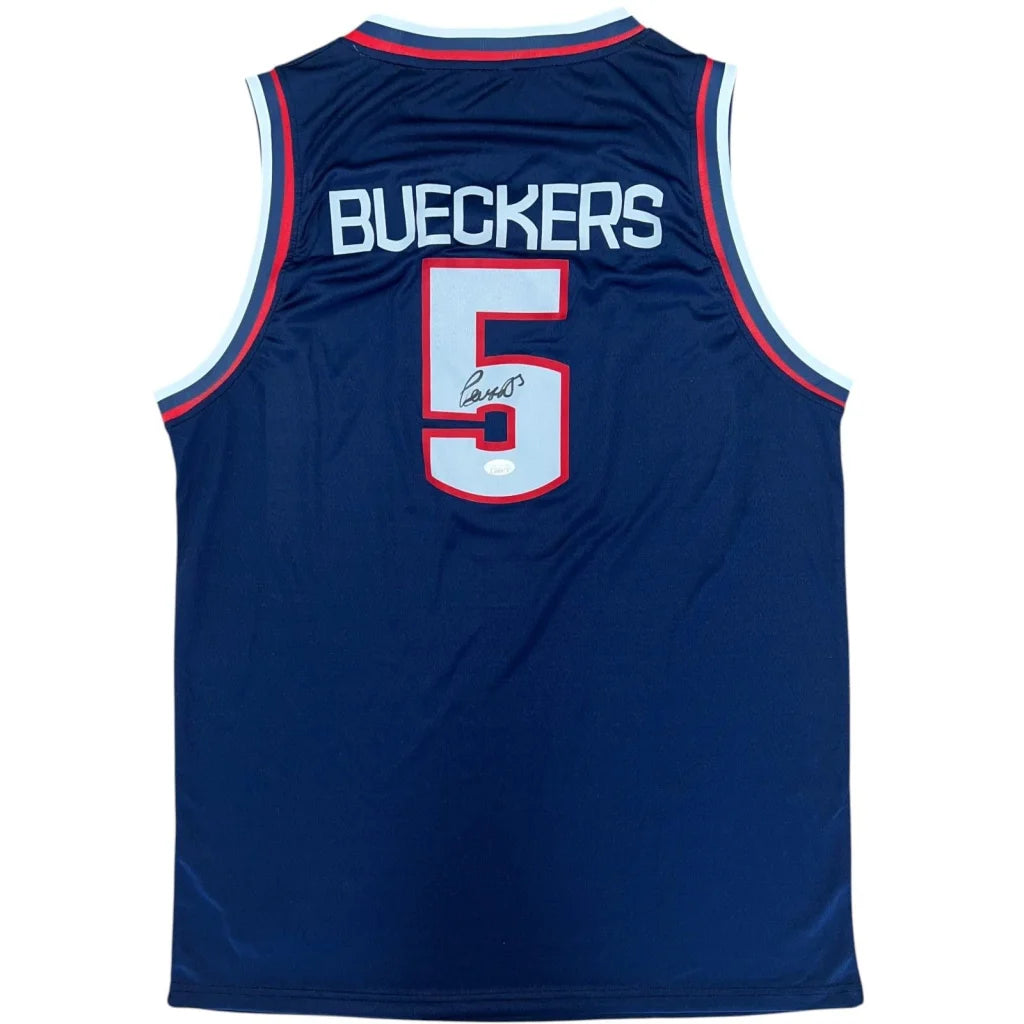 Paige Bueckers UConn Huskies Nike jersey back with Bueckers 5, JSA hologram