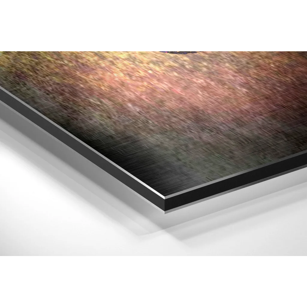 Stunning Brushed Aluminium Dibond Wall Art Print | Glass Wall Art Print | vintageantiquesgifts.com