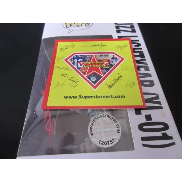 Patrick Warburton signed Funko Pop Buzz Lightyear in original packaging with Super Star sticker