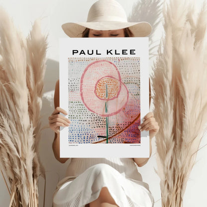 Insigne Aluminum Prints Paul Klee Floral Abstract Art | Contemporary Home Wall Art | vintageantiquesgifts.com