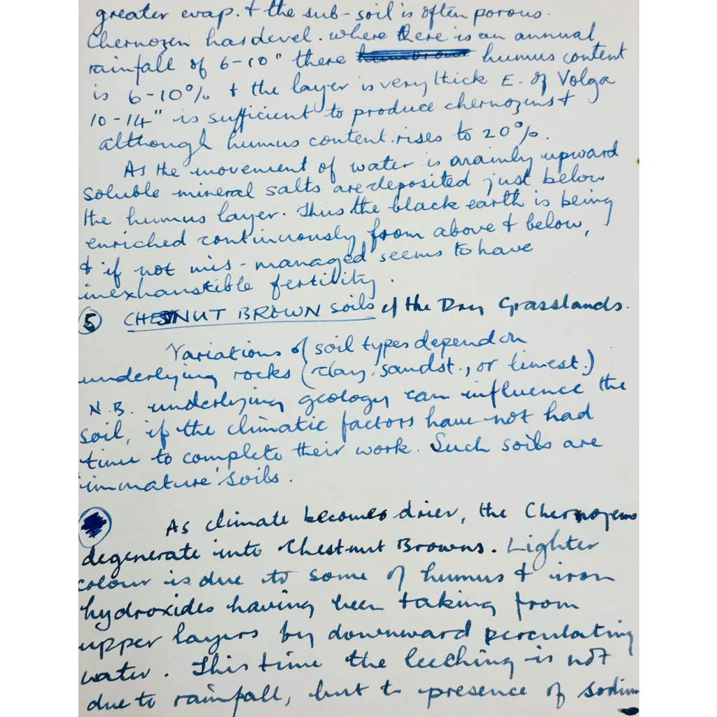 Handwritten notes on paper showing Paul McCartney’s original handwriting autograph card