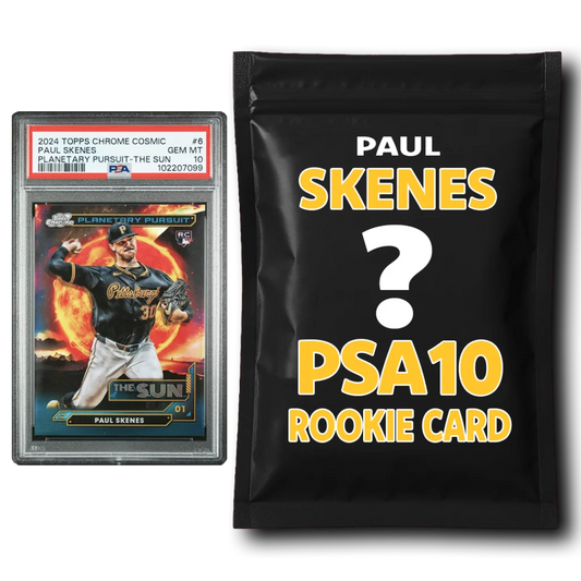 Paul Skenes PSA 10 Graded Rookie Baseball Card Mystery Pack | Hall of Fame Sports Memorabilia | vintageantiquesgifts.com