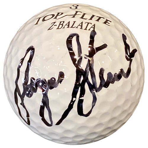 Payne Stewart signed Top Flite Z-Balata white golf ball with JSA