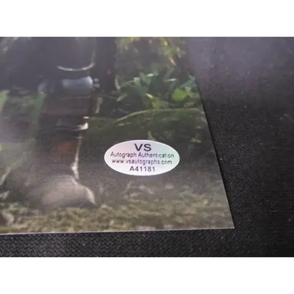 Pedro Pascal signed Mandalorian 8x10 photo with authentication sticker Star Wars authentic