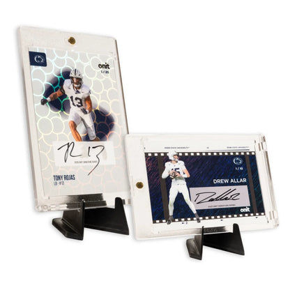 Penn State autographed Tony Robbins football trading card in sleeve