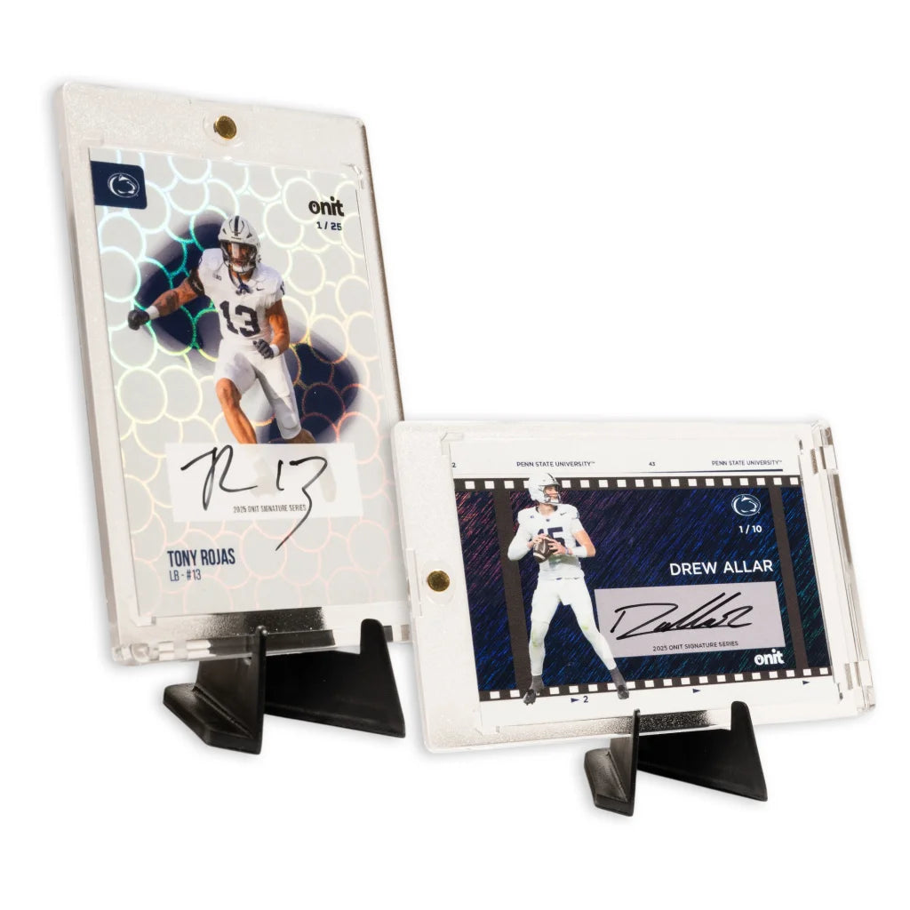 Tony Robbins autographed Penn State trading card in platinum box