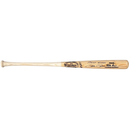 Pete Rose autographed Louisville Slugger baseball bat with signatures