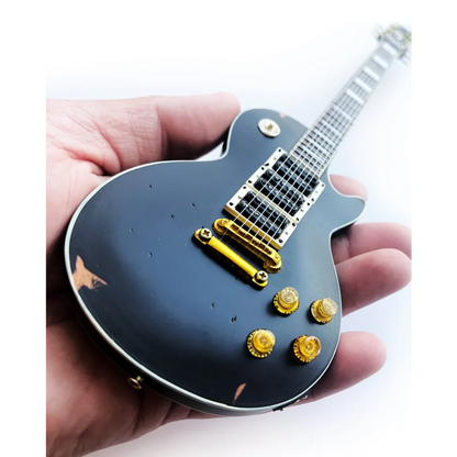 Peter Frampton mini black Gibson Les Paul guitar by Axe Heaven®