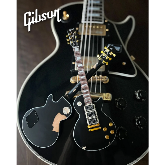 Peter Frampton black Gibson Les Paul mini guitar by Axe Heaven®