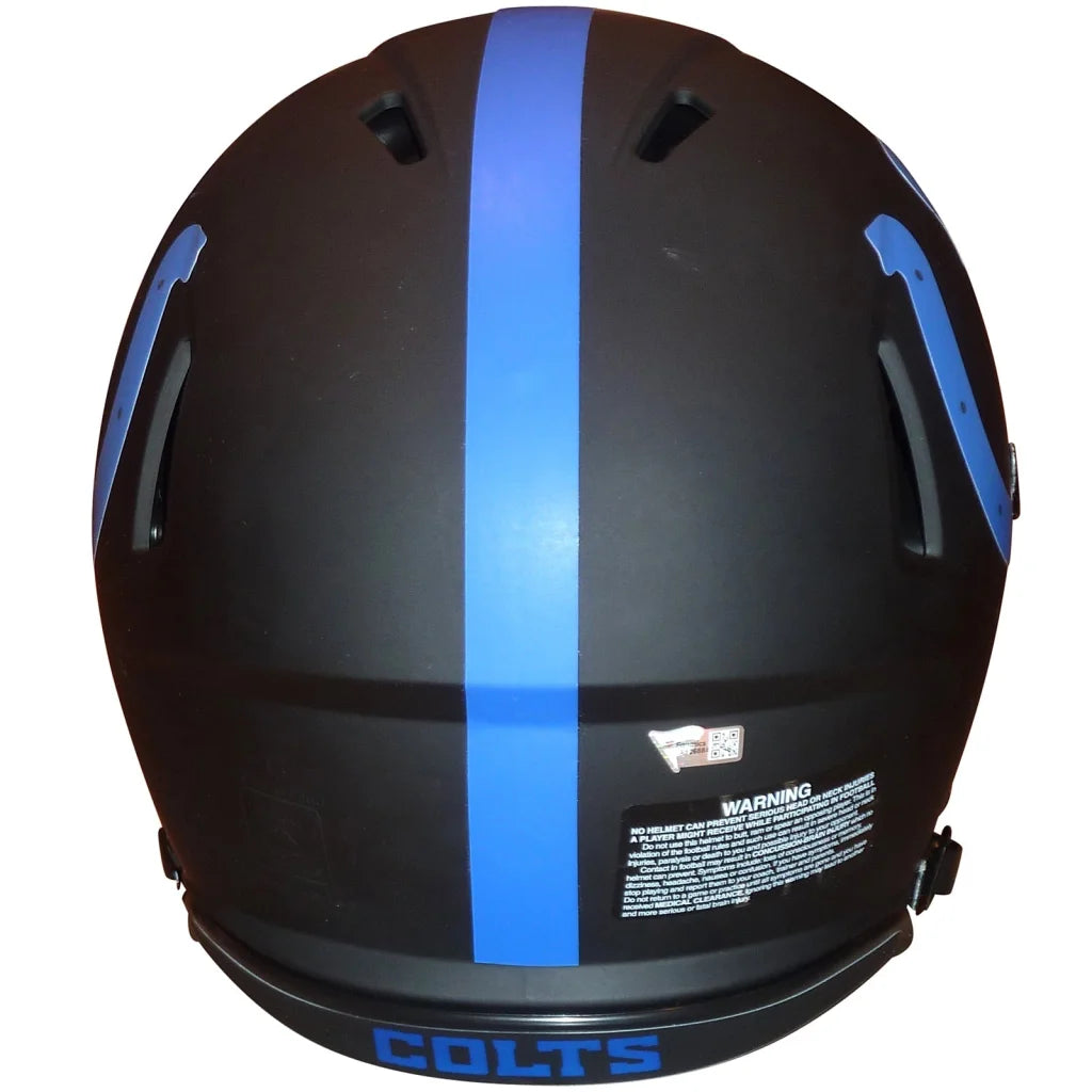 Peyton manning autographed indianapolis colts eclipse alternate helmet