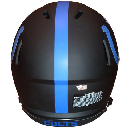 Peyton manning autographed indianapolis colts eclipse alternate helmet