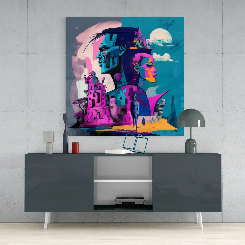 Stunning Glass Wall Art Prints for Your Space | Contemporary Home Wall Art | vintageantiquesgifts.com