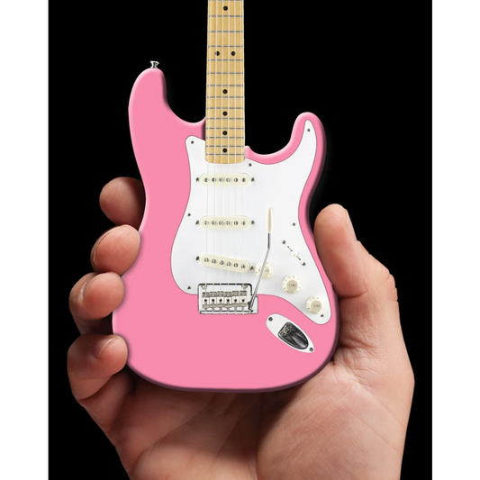 Pink Axe Heaven® Fender Strat miniature guitar case gift