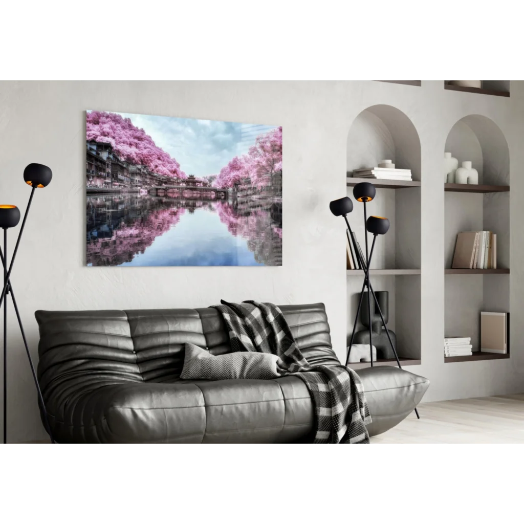 Stunning Glass Wall Art for Your Modern Space | Contemporary Home Wall Art | vintageantiquesgifts.com
