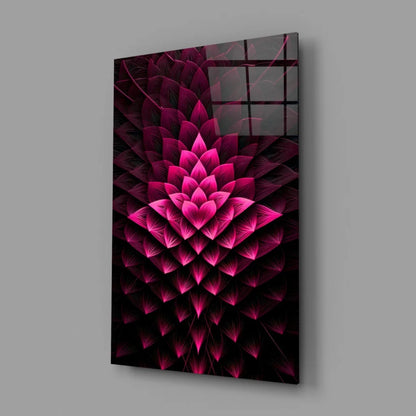 Pink lotus flower canvas wall art print for modern homes