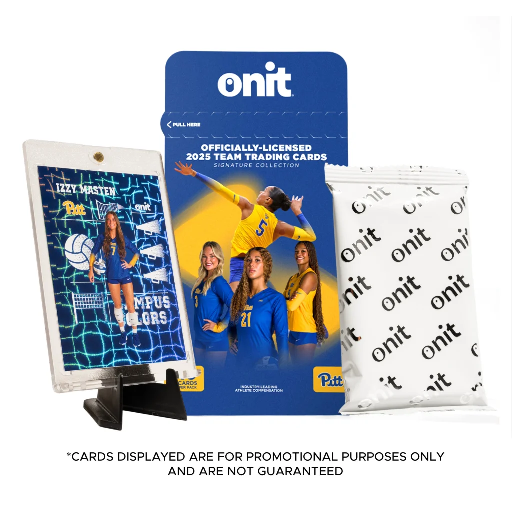 Pittsburgh Volleyball Trading Cards Single Pack with 10 Cards