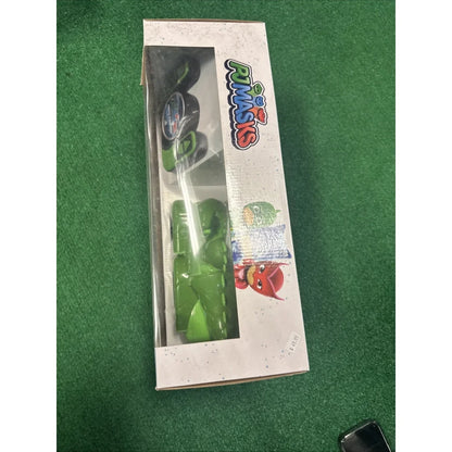 PJ Masks Gekko green costume set in box with 2.4 GHz radio control branding