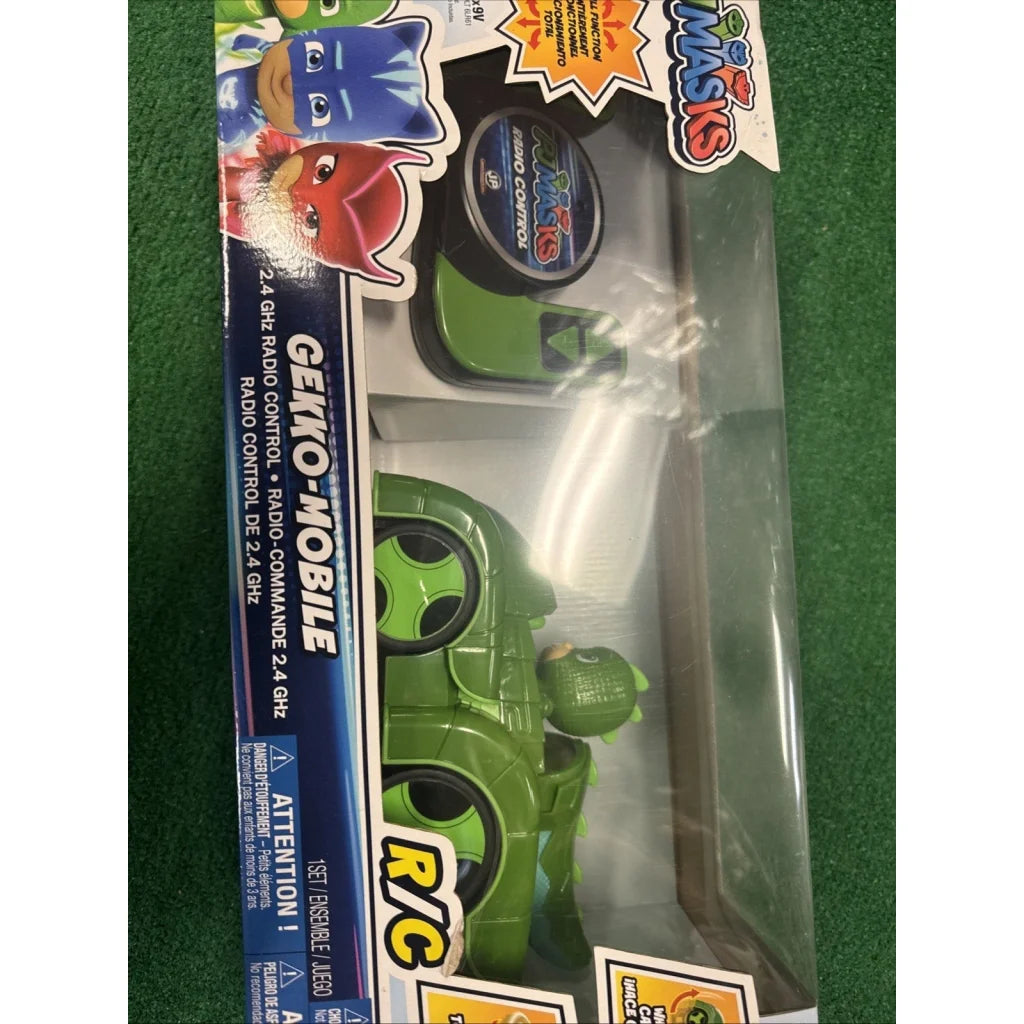 PJ Masks Gekko-Mobile 2.4 GHz radio control remote vehicle in sealed Hasbro packaging
