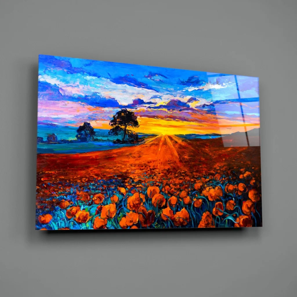 Stunning Glass Wall Art That Transforms Your Space | Glass Wall Art Print | vintageantiquesgifts.com