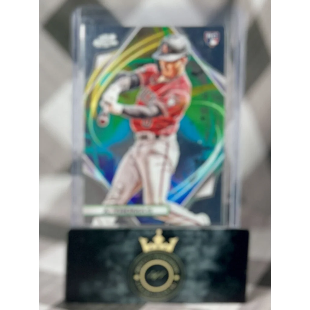 Premium Prestige Worldwide baseball card holder with acrylic case