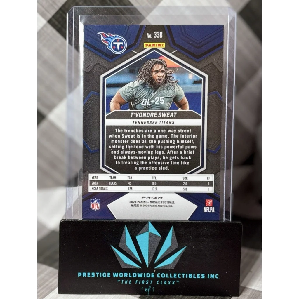 Prestige Worldwide Collectibles 2019 Panini Mosaic Football Card