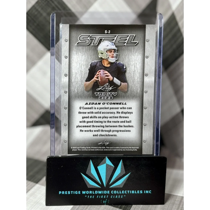 Prestige Worldwide Collectibles holographic football card
