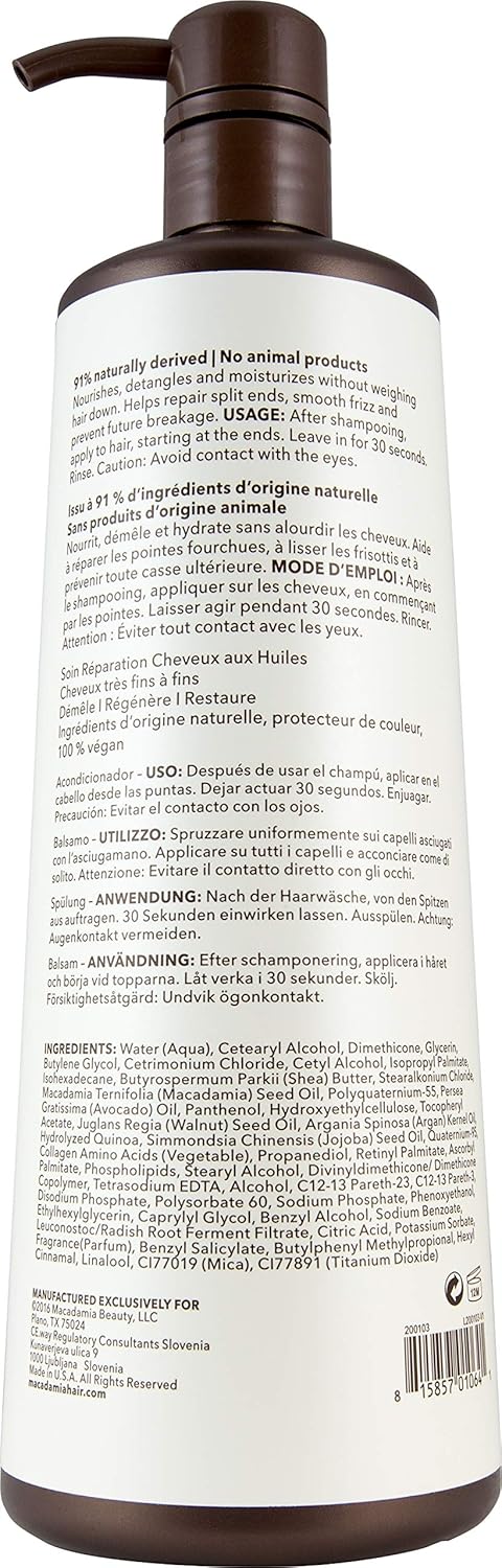 Macadamia Professional Hair Care Sulfate Weightless Repair Conditioner