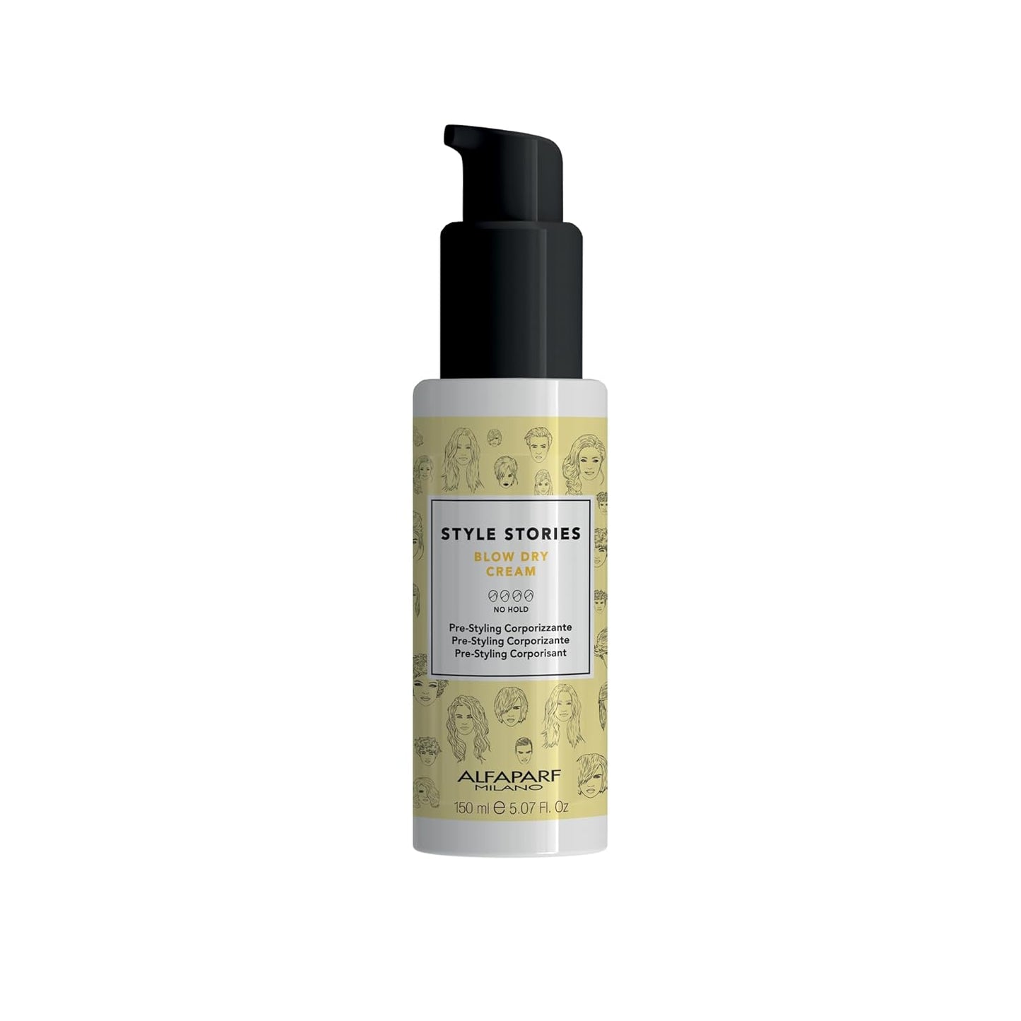 Alfaparf Milano Style Stories Blow Dry Cream - Heat Protection (5.07 oz / 150 ml)