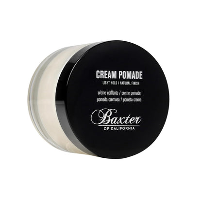Baxter 0f California  Baxter of California Cream Pomade for Men | Natural Finish | Light Hold | Hair Pomade