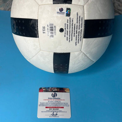 Cristiano Ronaldo Al-Nassr Autographed Adidas Soccer Ball GA coa