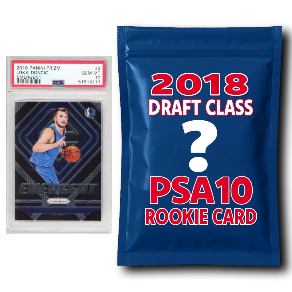 PSA 10 Graded 2018 NBA Draft Class Rookie Basketball Card Mystery Pack | Hall of Fame Sports Memorabilia | vintageantiquesgifts.com